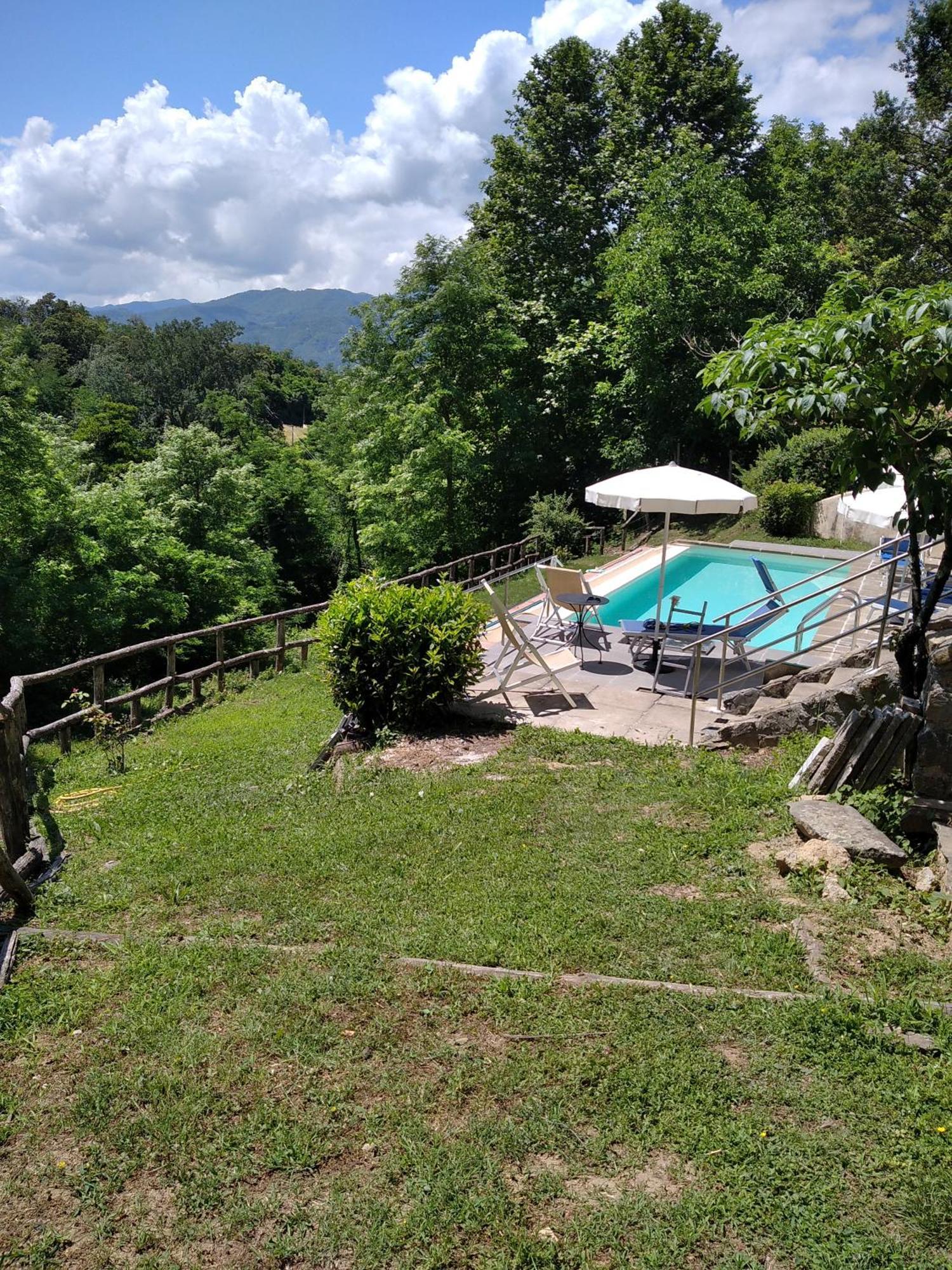 Villa Belvedere Pieve Fosciana Ngoại thất bức ảnh
