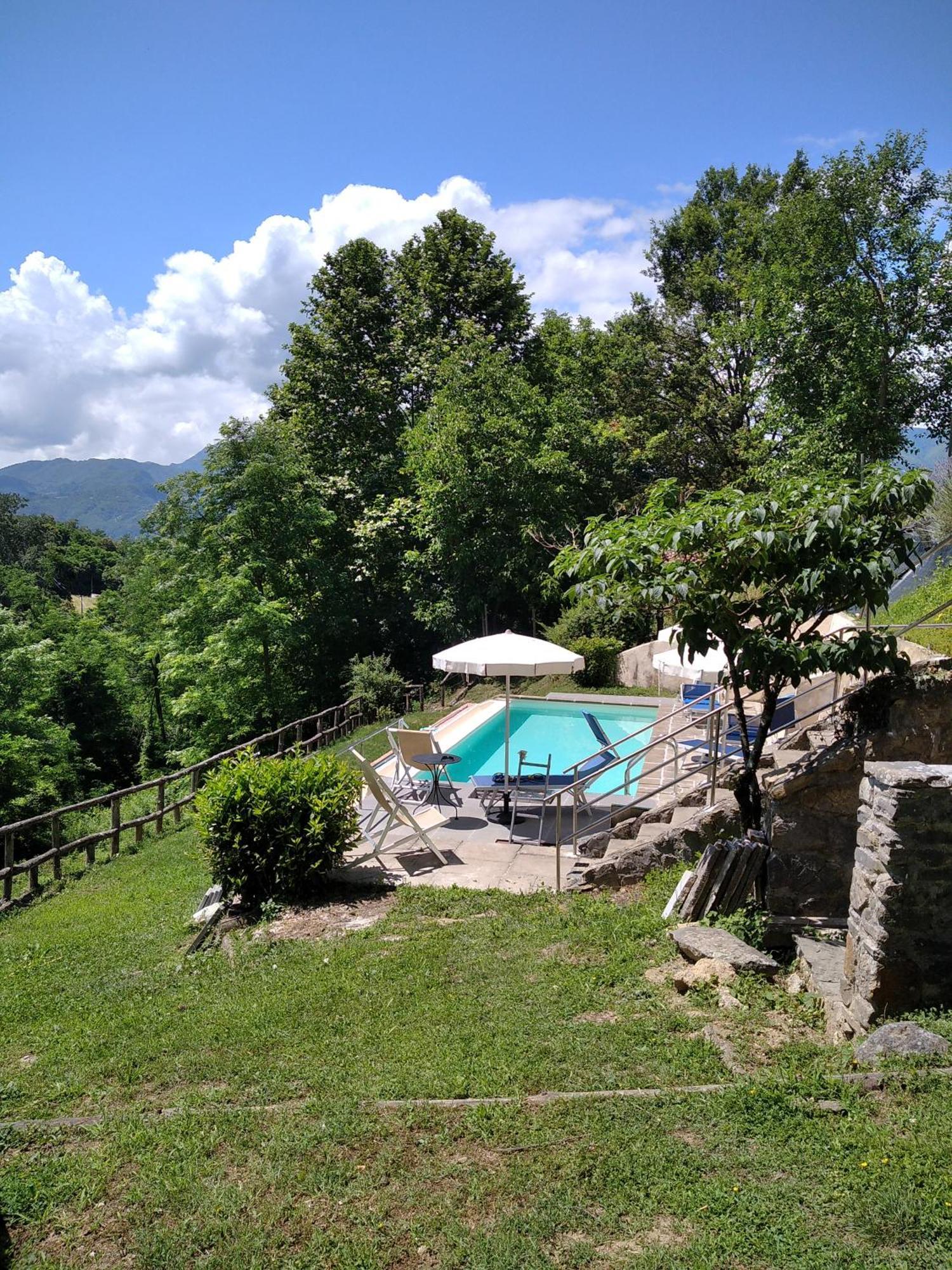 Villa Belvedere Pieve Fosciana Ngoại thất bức ảnh